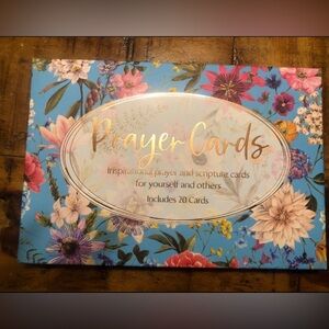 20 floral prayer and scripture inspirational Christian Bible study  cards
